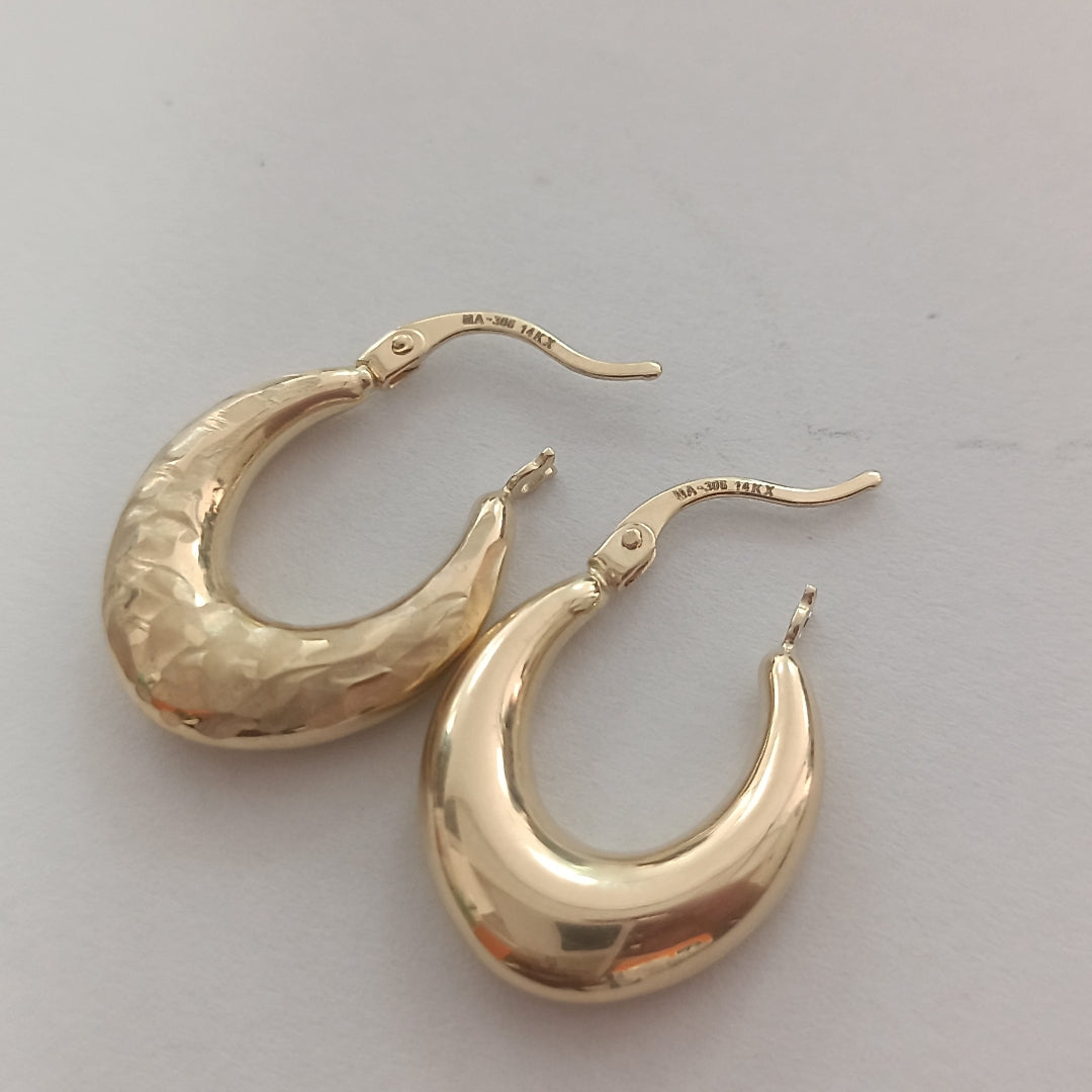 ARRACADAS ORO 14K 2.1 (NUEVO)