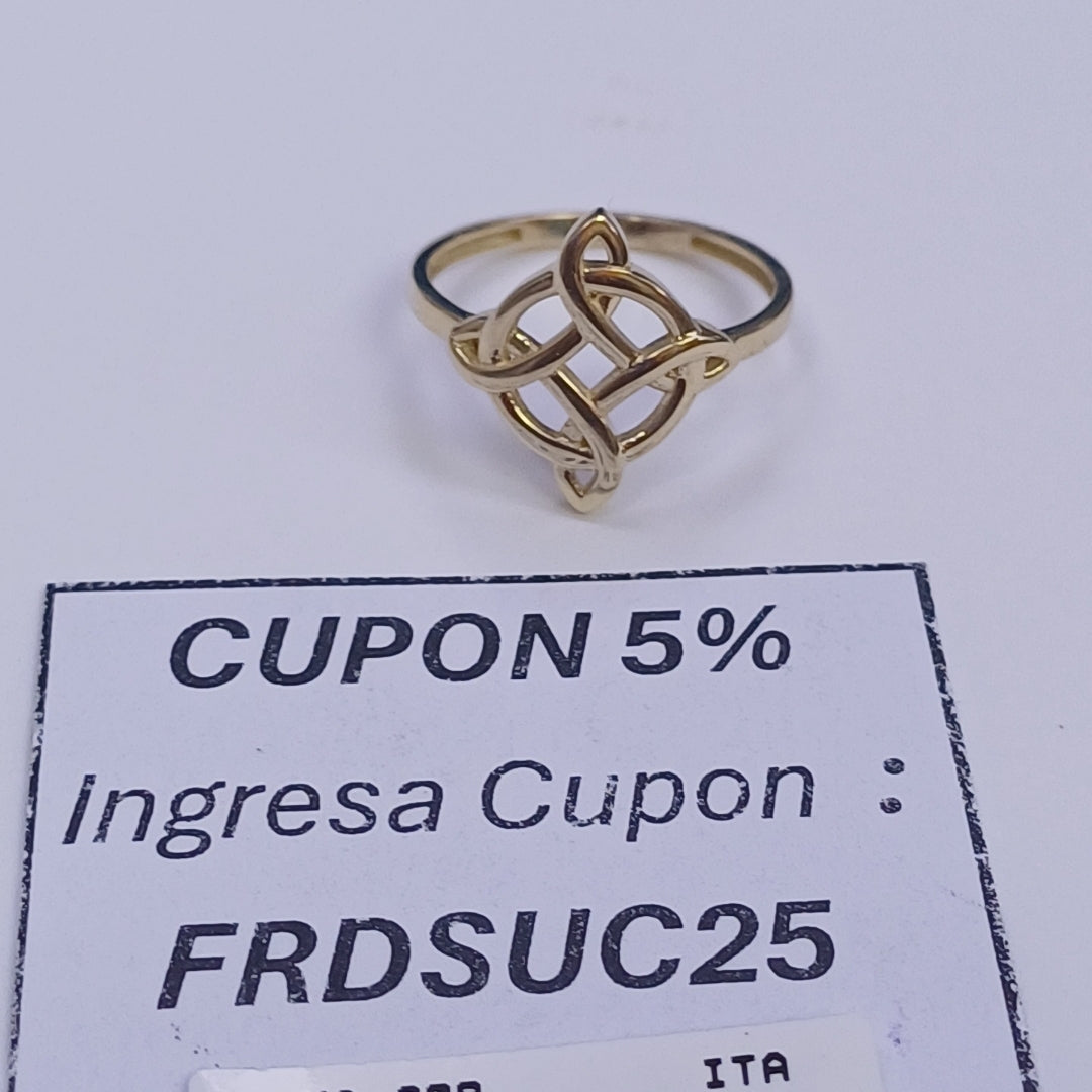 ANILLOS DAMA ORO 14K 1.5 (NUEVO)