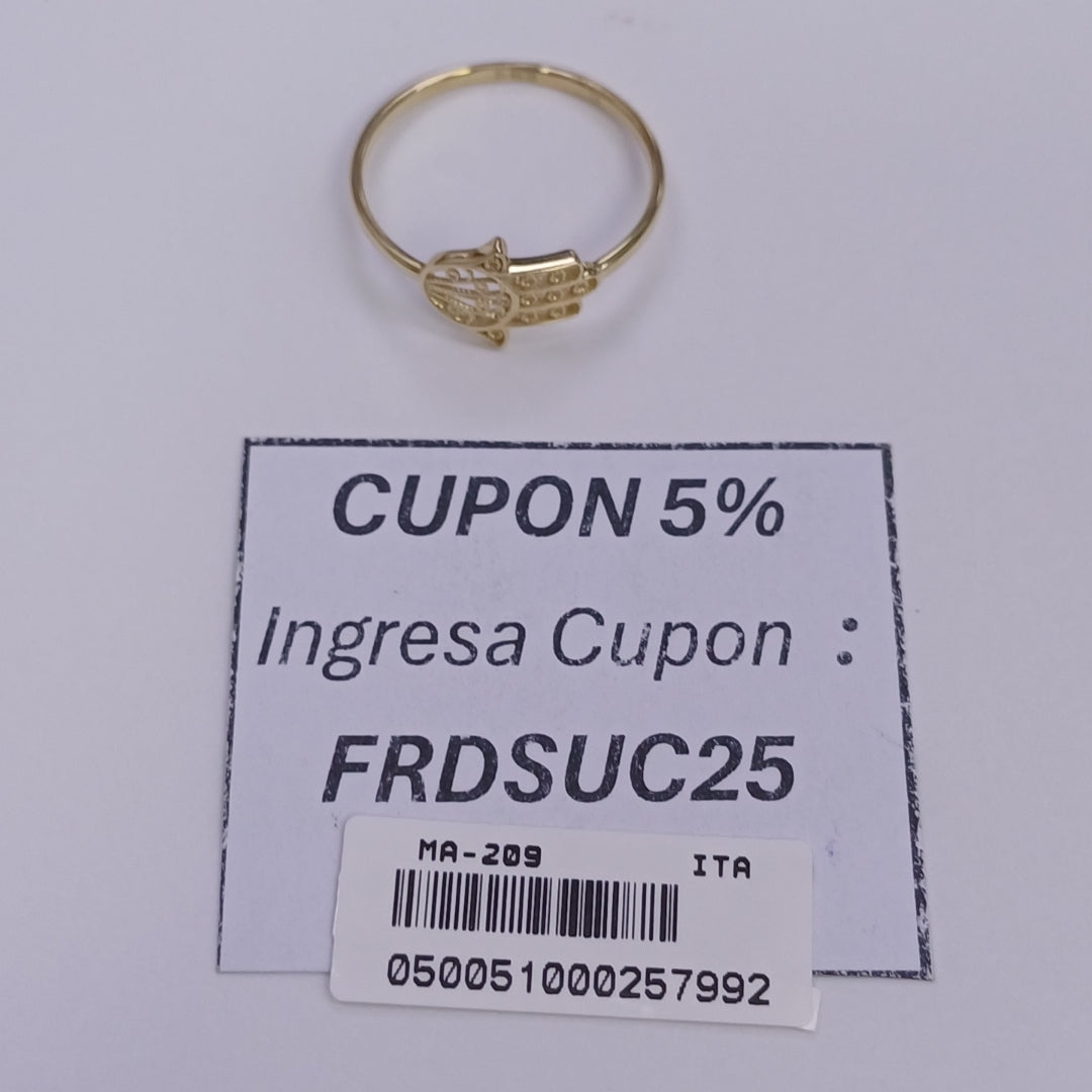 ANILLOS DAMA ORO 14K 1.3 (NUEVO)