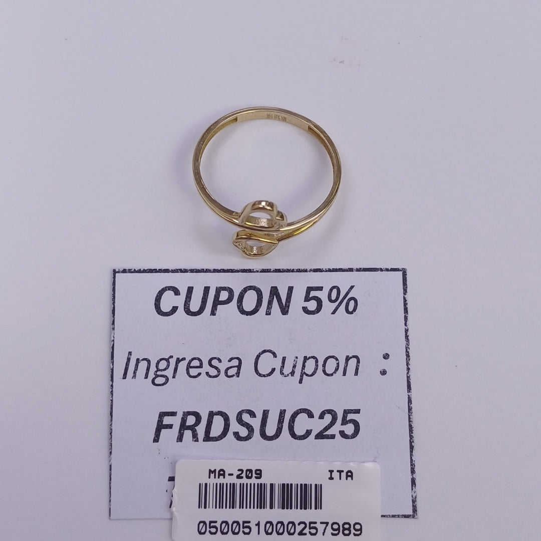 ANILLOS DAMA ORO 14K 1.4 (NUEVO)