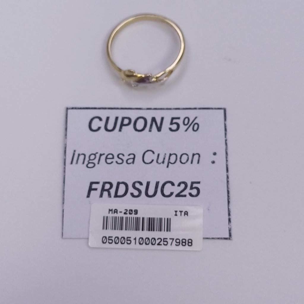 ANILLOS DAMA ORO 14K 1.5 (NUEVO)