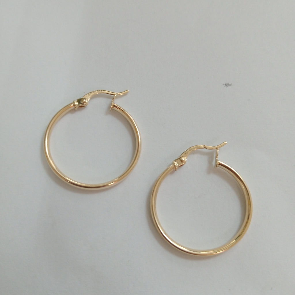 ARRACADAS ORO 14K 1.5 (NUEVO)