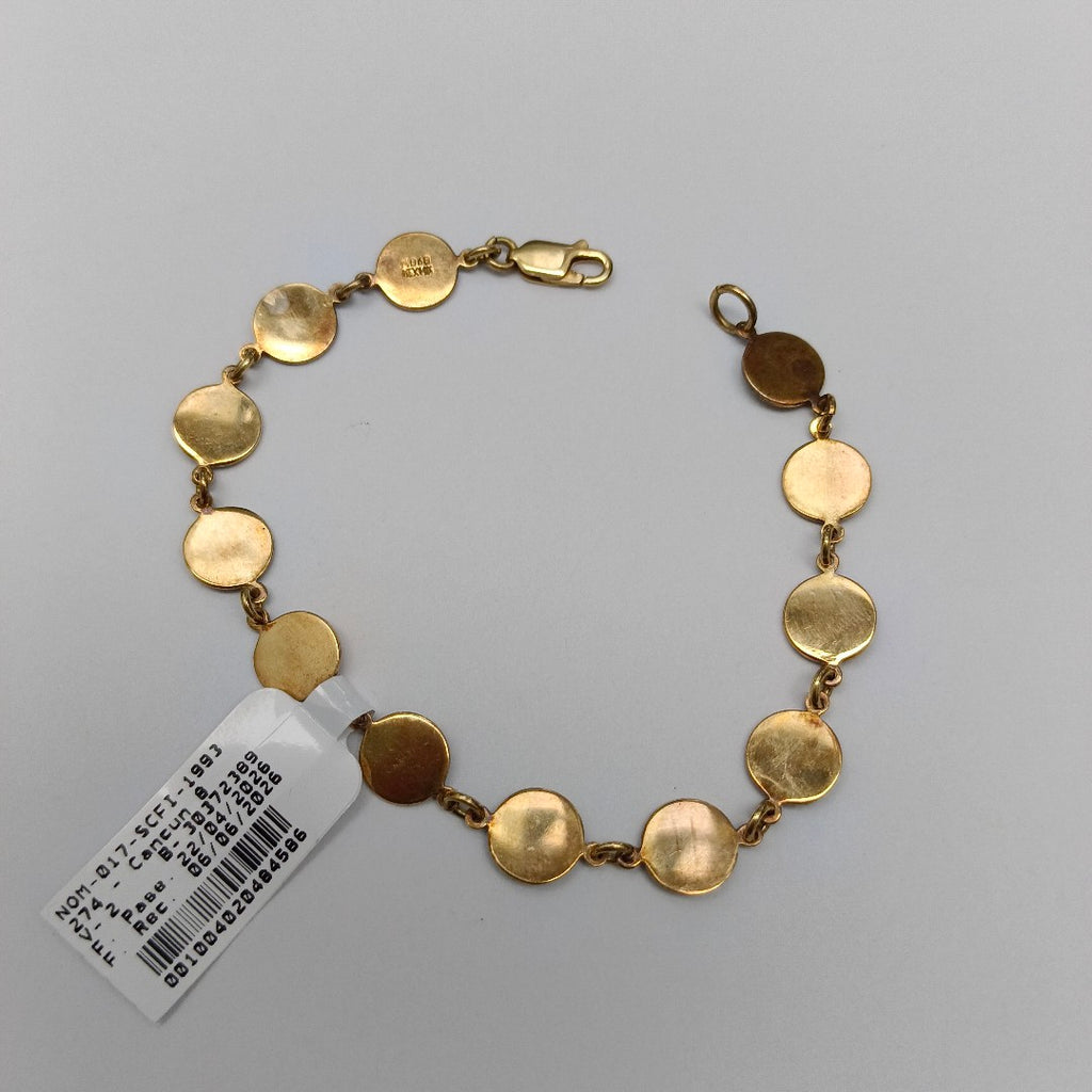 PULSERA ORO 14 K 10.9 GRMS (SEMINUEVO)