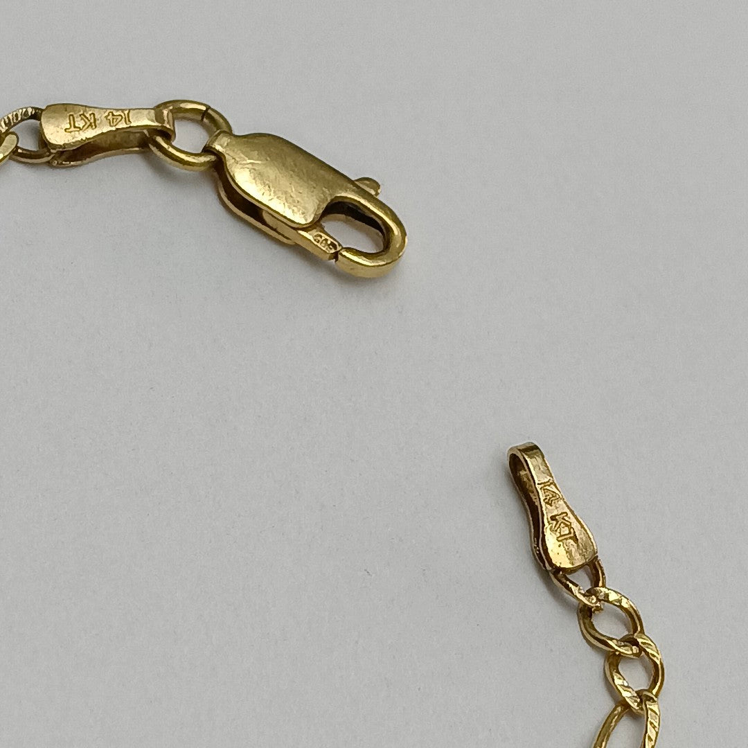 ESCLAVA ORO 14 K 2.5 GRMS (SEMINUEVO)
