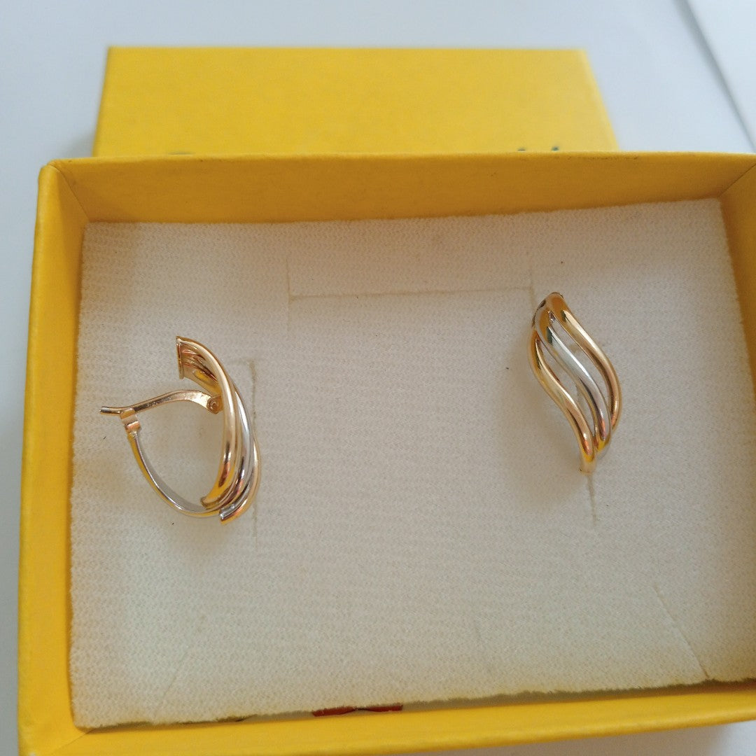 ARRACADAS ORO 14K 2 (NUEVO)