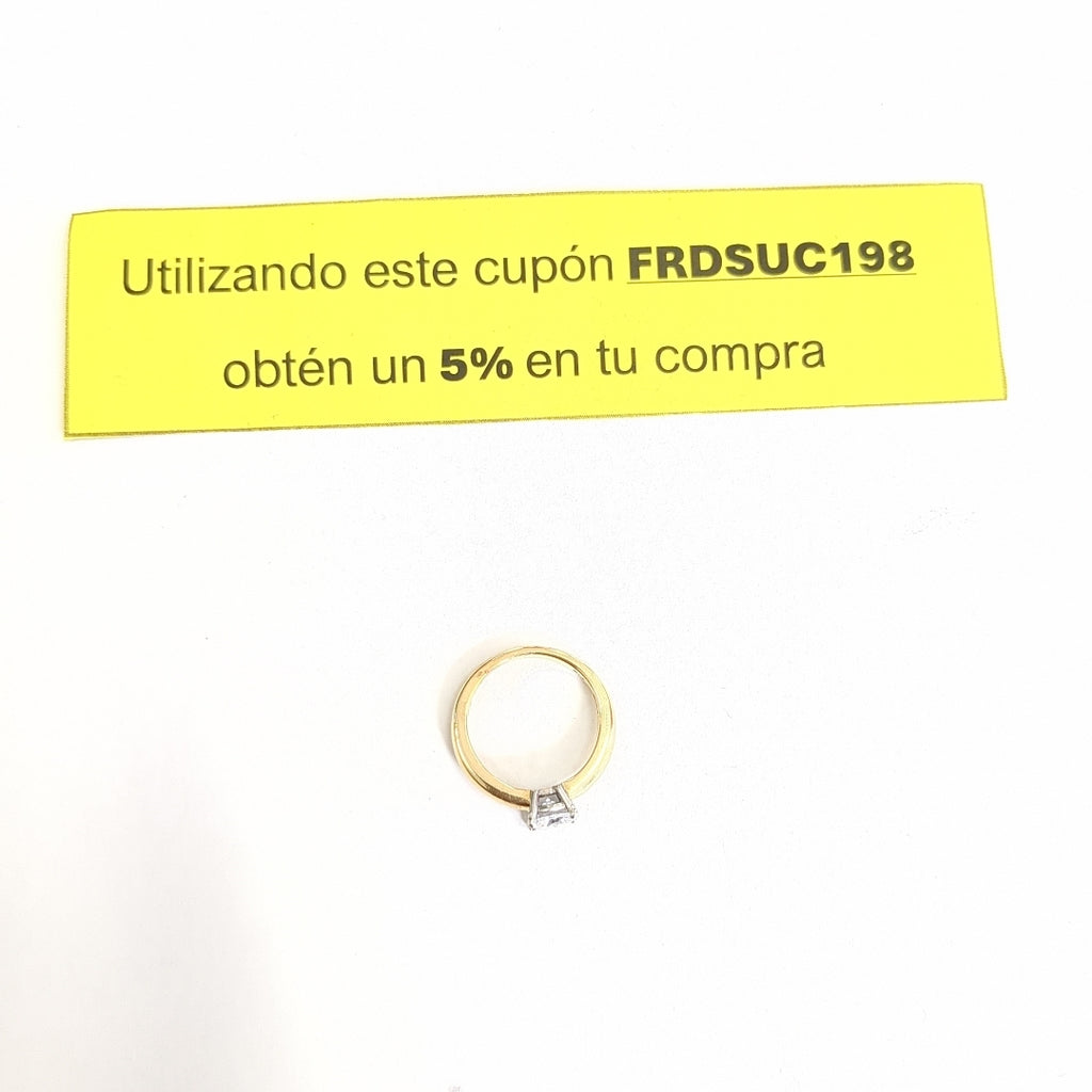 SOLITARIO ORO 18 K 5 GRMS (SEMINUEVO)