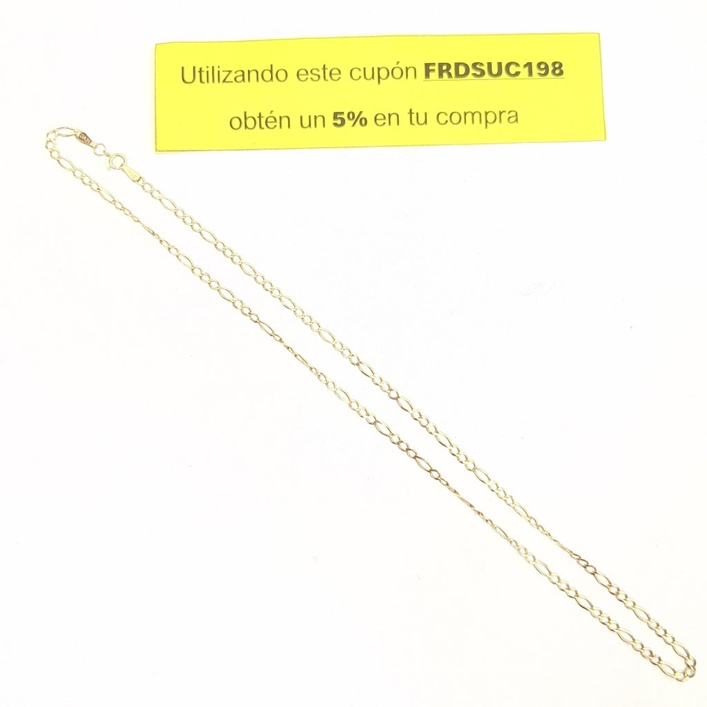 CADENA ORO 10 K 3.9 GRMS (SEMINUEVO)