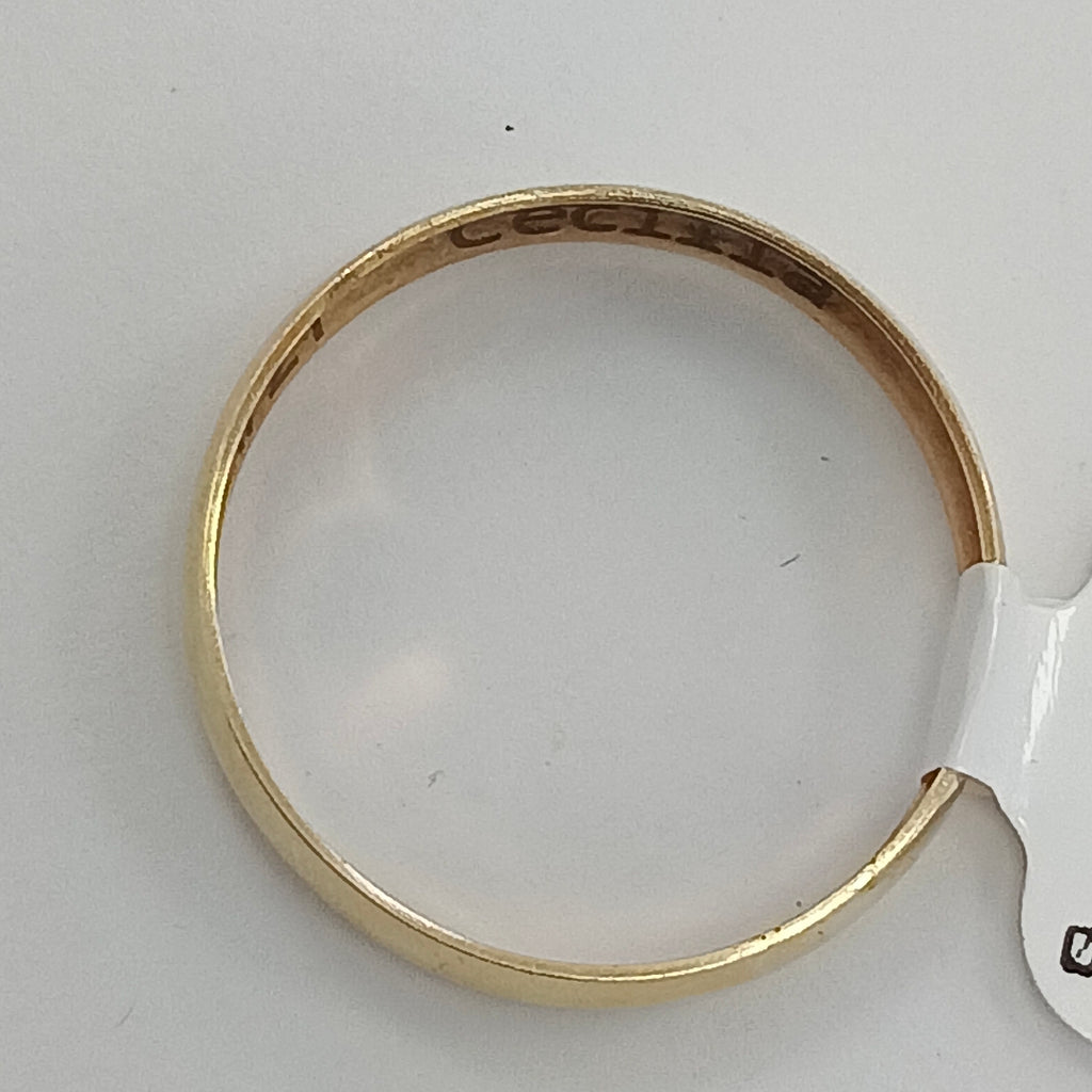 ARGOLLA ORO 10 K 1.4 GRMS (SEMINUEVO)