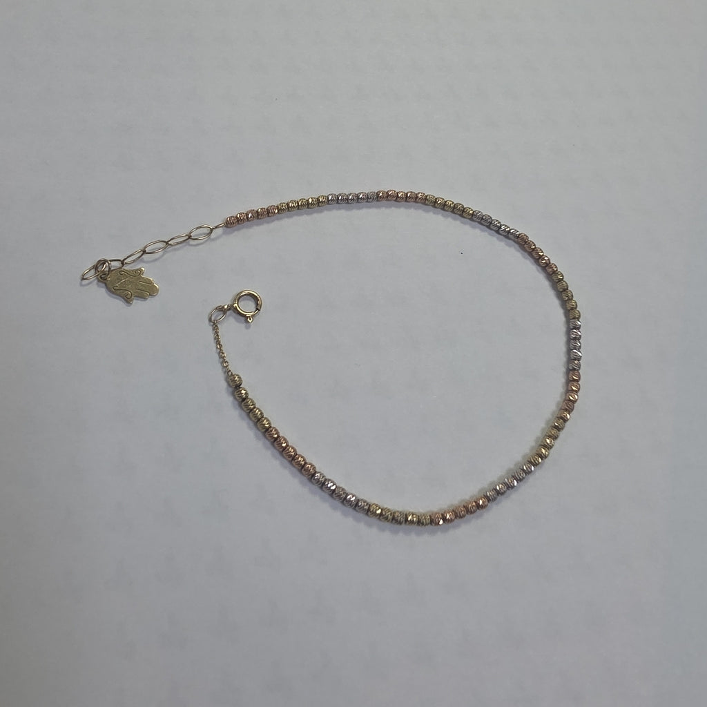 PULSERA ORO, ORO COMBINADO 14 K 2.8 GRMS (SEMINUEVO)