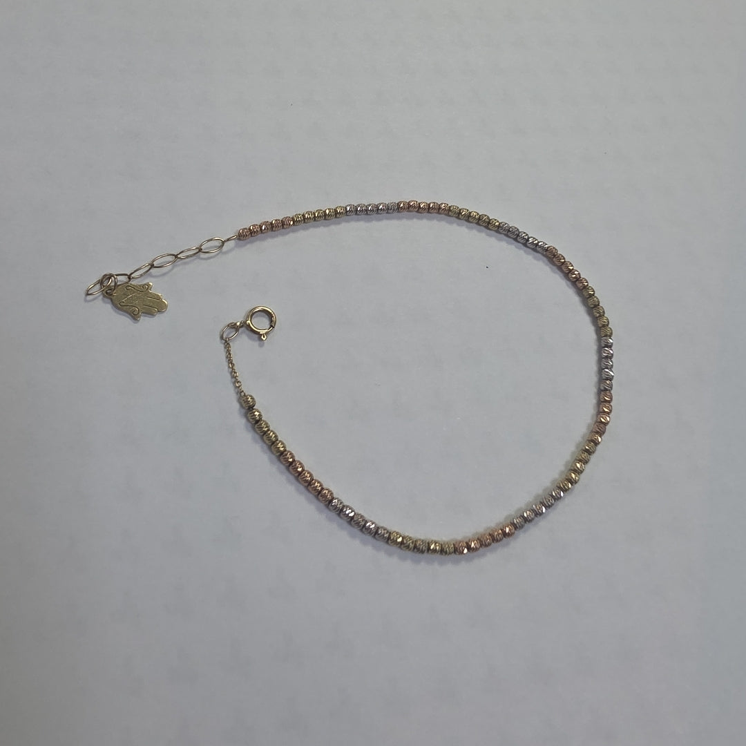 PULSERA ORO, ORO COMBINADO 14 K 2.8 GRMS (SEMINUEVO)