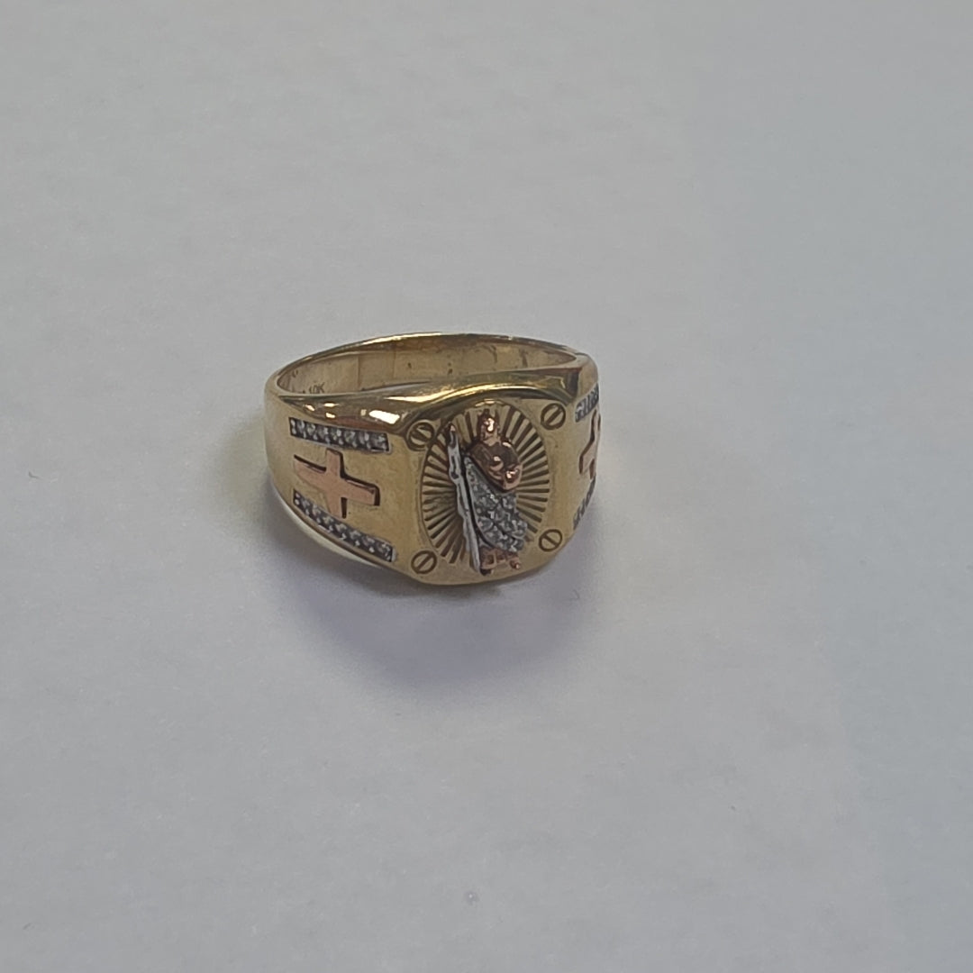 ANILLO ORO 10 K 5.9 GRMS (SEMINUEVO)