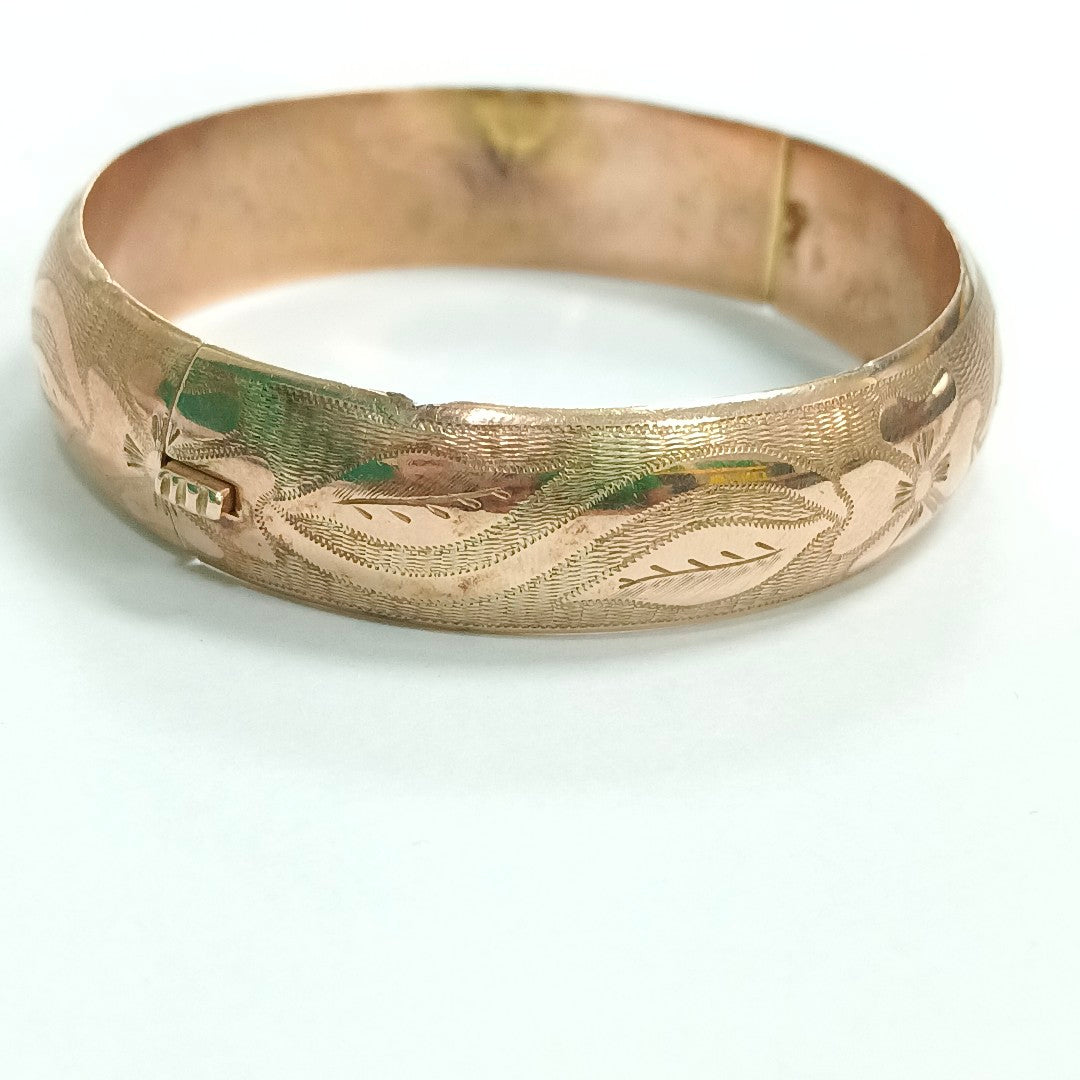 PULSERA RIGIDA ORO 8 K 24,60 GRMS (SEMINUEVO)