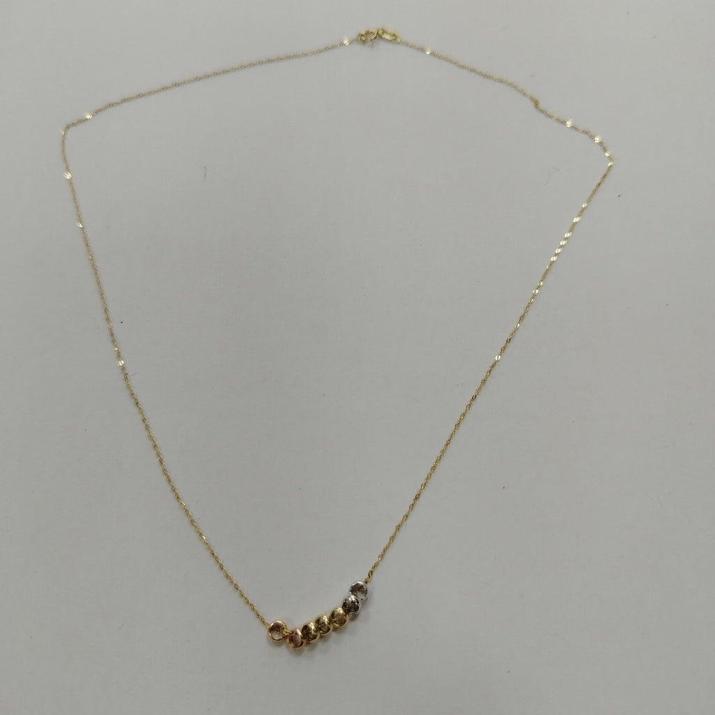 GARGANTILLA ORO 14 K 0.7 GRMS (SEMINUEVO)