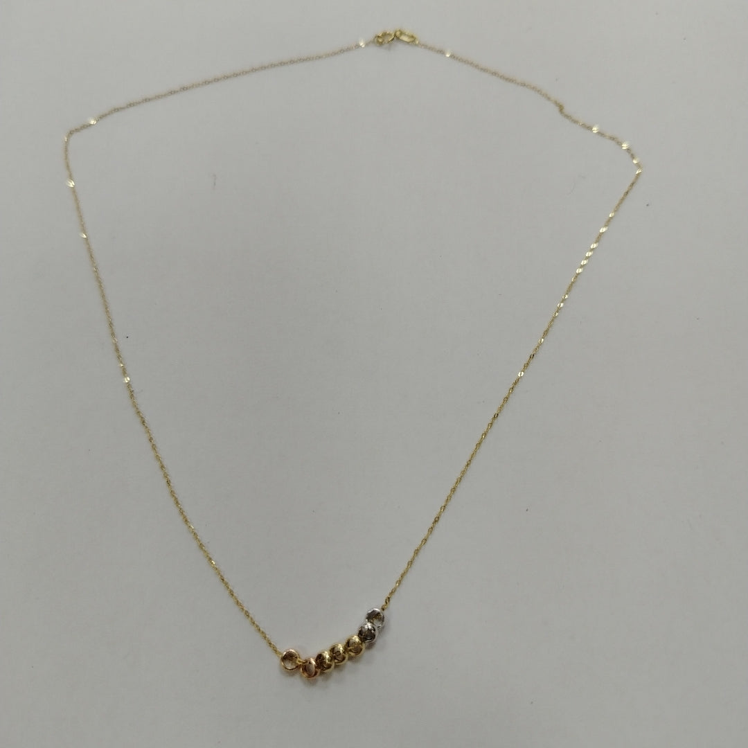GARGANTILLA ORO 14 K 0.7 GRMS (SEMINUEVO)