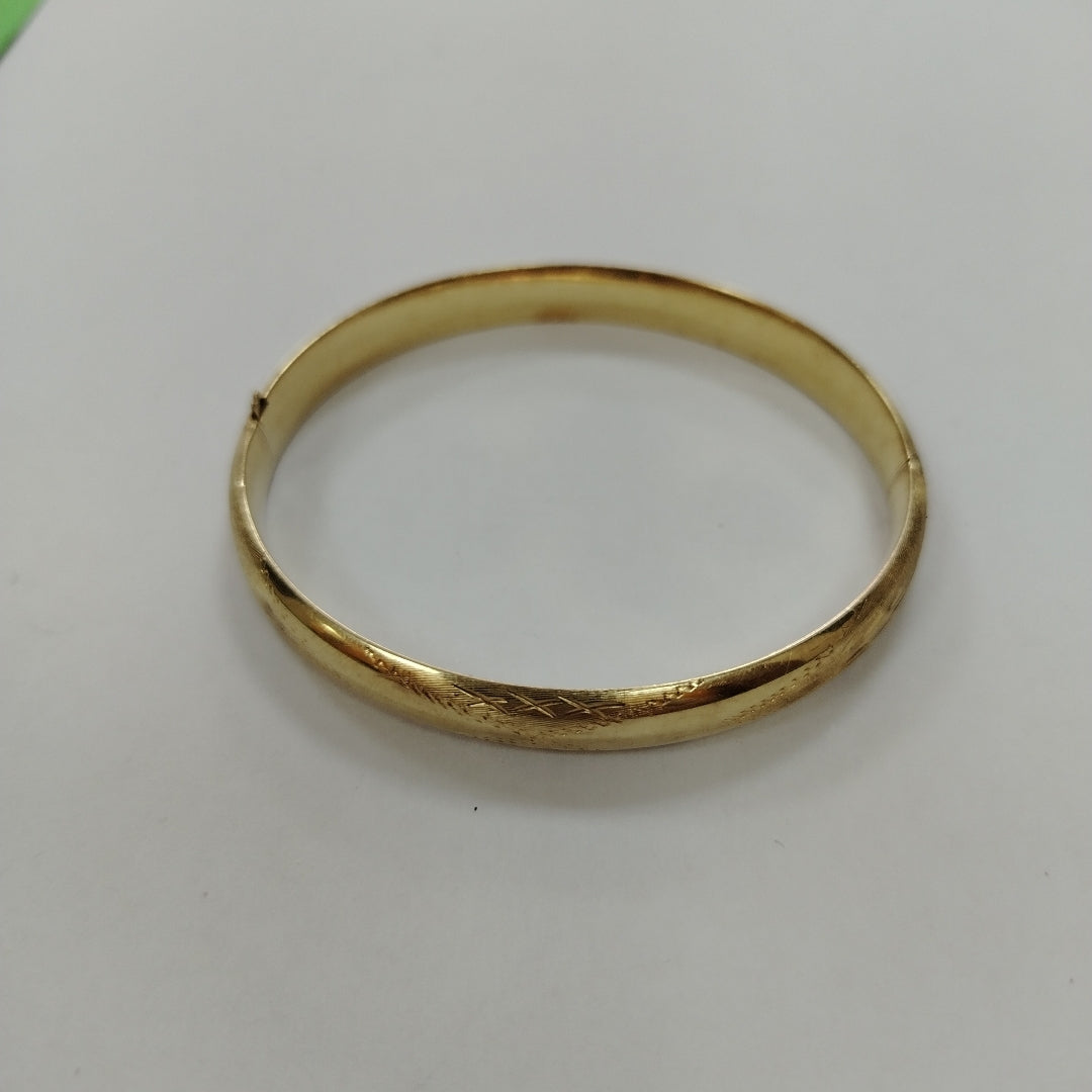 PULSERA RIGIDA ORO 14 K 10.7 GRMS (SEMINUEVO)