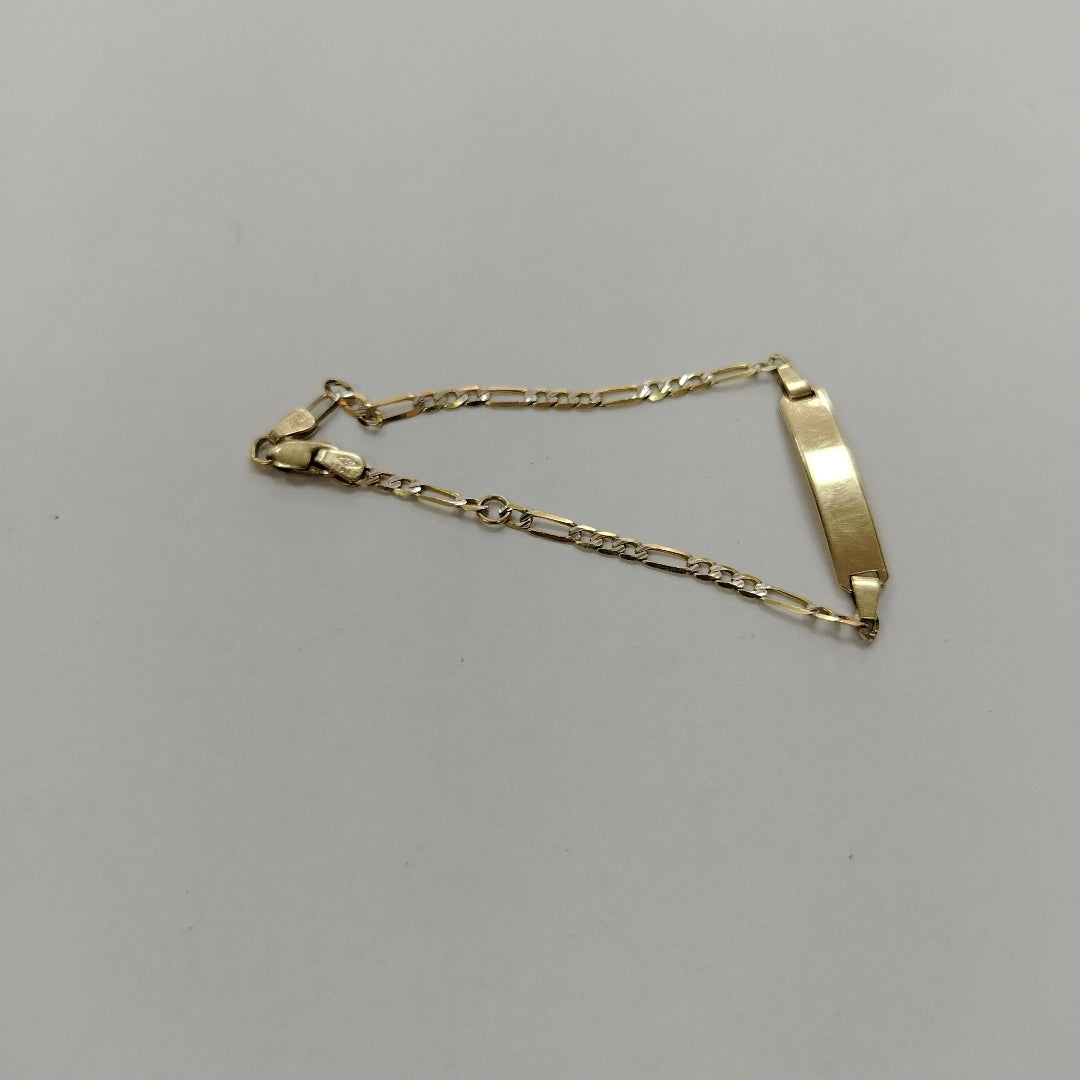 ESCLAVA ORO, RODIADO 10 K 2.3 GRMS (SEMINUEVO)