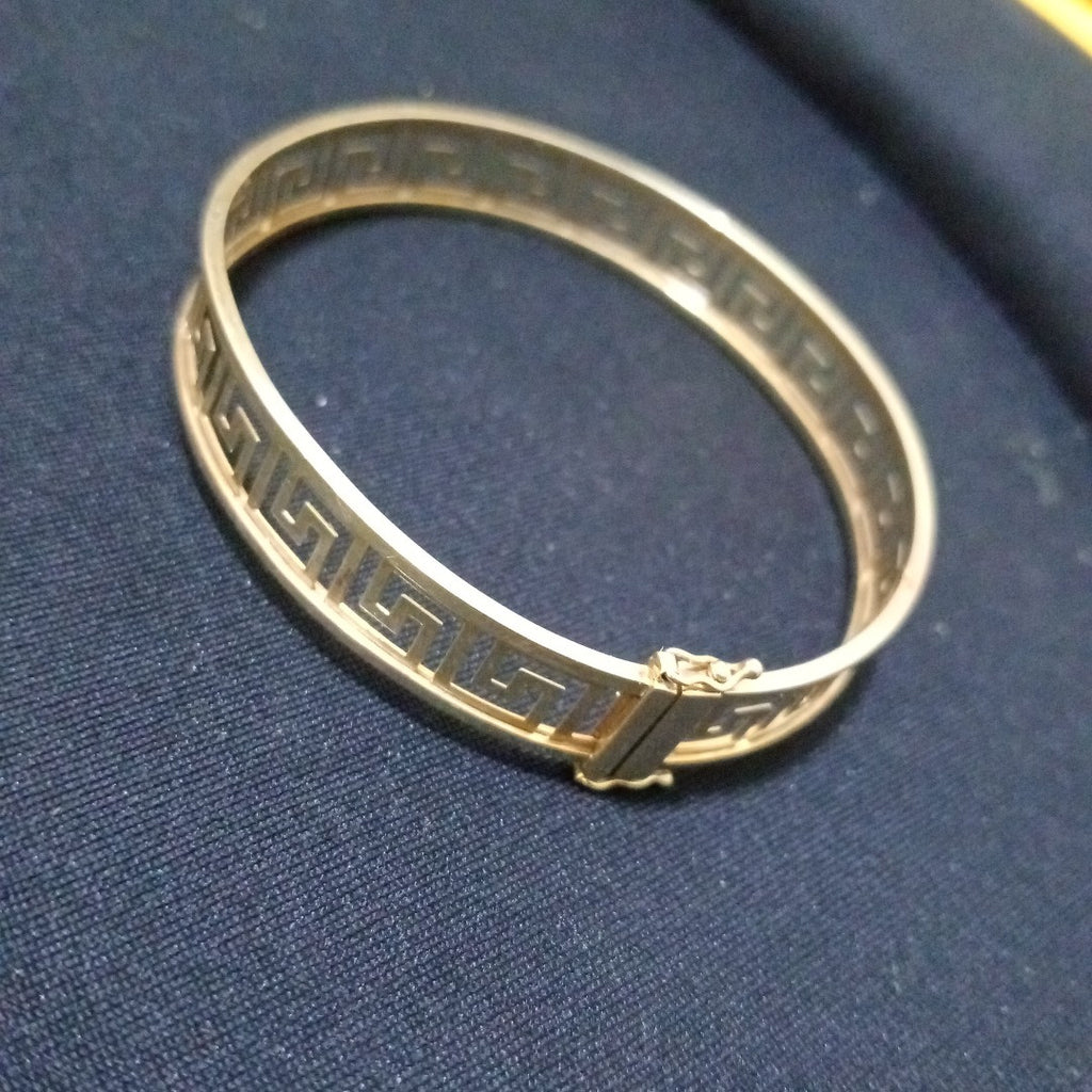 PULSERA RIGIDA ORO 10 K 8,20 GRMS (SEMINUEVO)