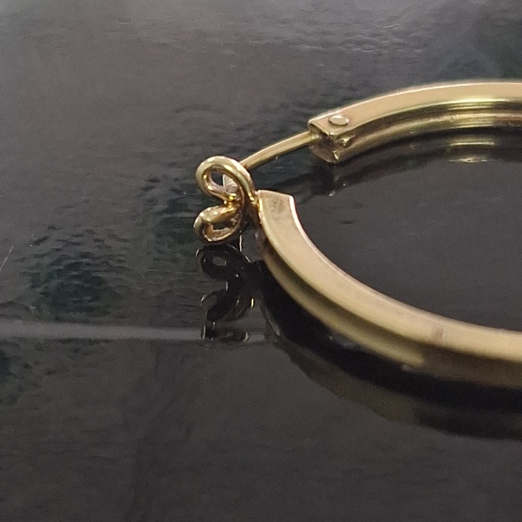 ARETES PAR ORO 18 K 3.4 GRMS (SEMINUEVO)