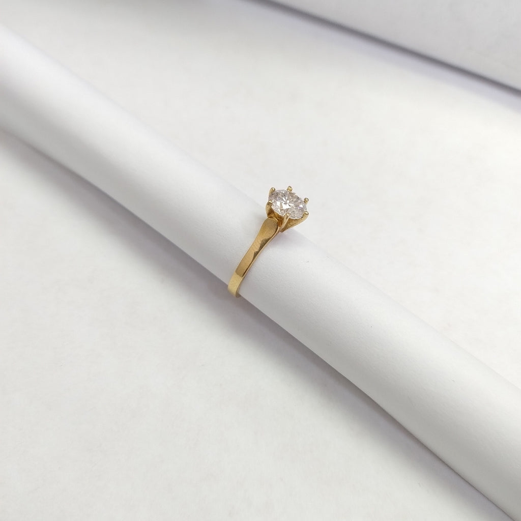 SOLITARIO ORO 14 K 3.1 GRMS (SEMINUEVO)