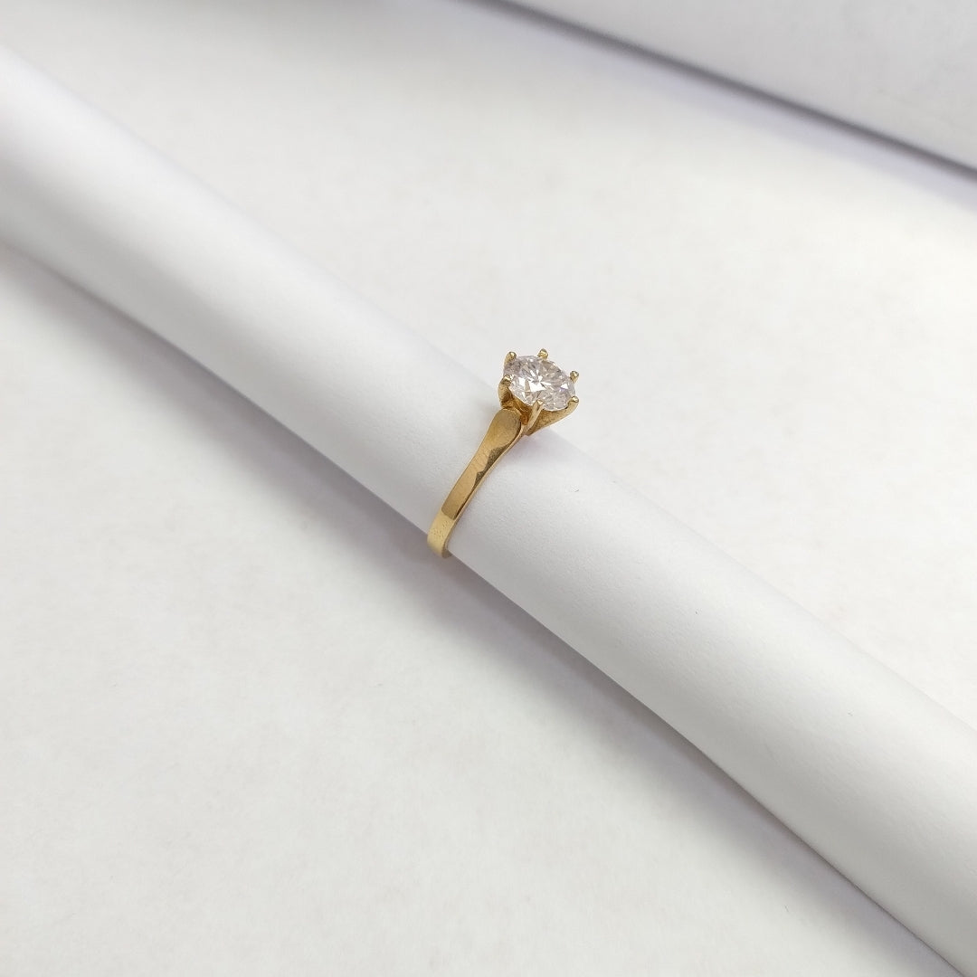 SOLITARIO ORO 14 K 3.1 GRMS (SEMINUEVO)