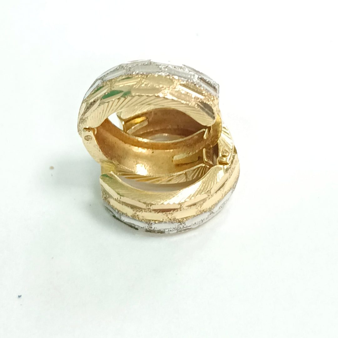 ARRACADAS PAR ORO 14 K 2 GRMS (SEMINUEVO)