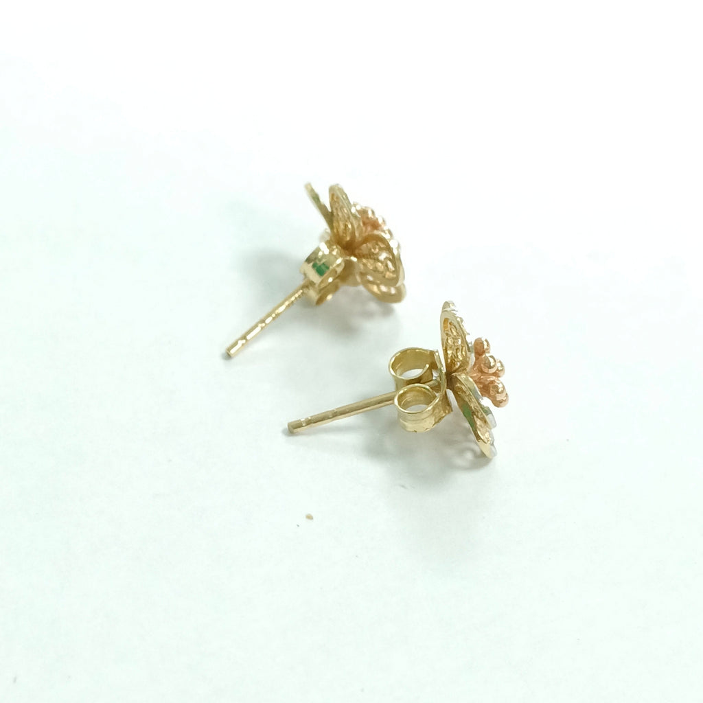 BROQUELES PAR ORO 14 K 1.5 GRMS (SEMINUEVO)