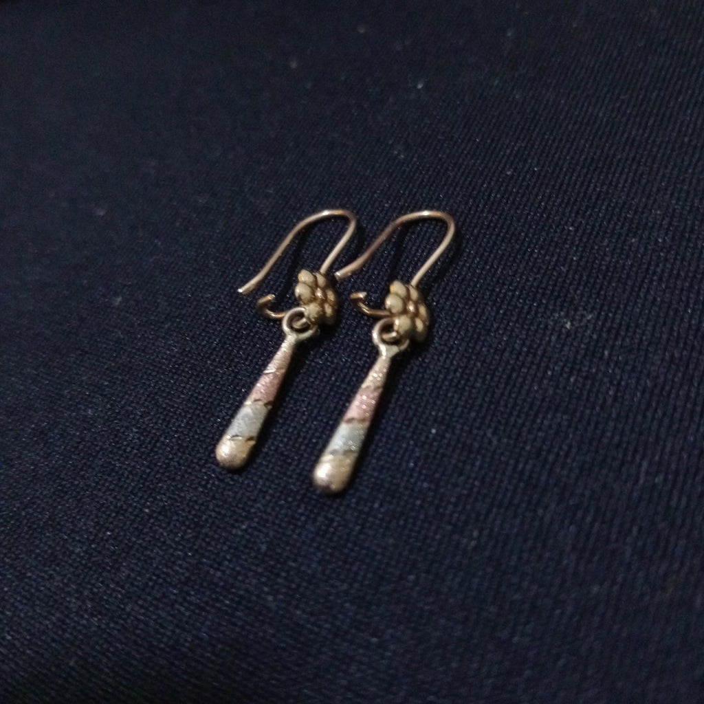 ARETES PAR ORO 10 K 1,10 GRMS (SEMINUEVO)