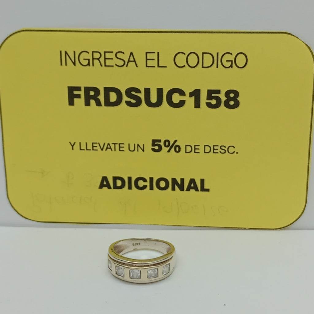 ANILLITO ORO 14 K 5.9 GRMS (SEMINUEVO)