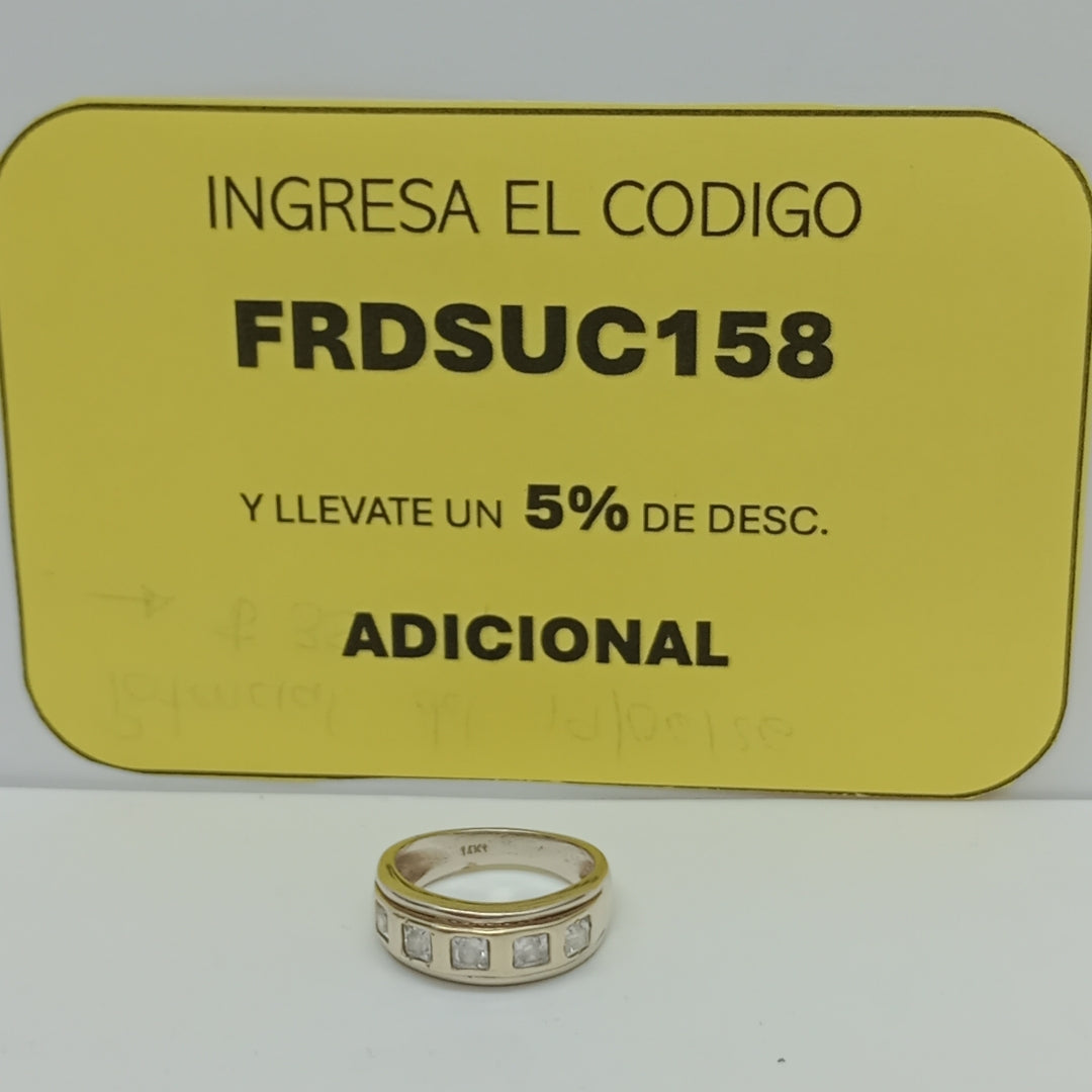 ANILLITO ORO 14 K 5.9 GRMS (SEMINUEVO)