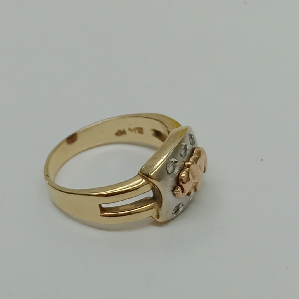 ANILLITO ORO 14 K 5.4 GRMS (SEMINUEVO)