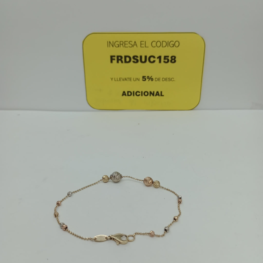 PULSERA ORO 14 K 2.3 GRMS (SEMINUEVO)
