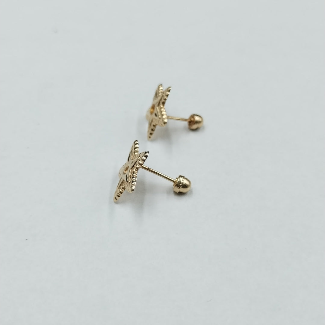 BROQUELES PAR ORO 14 K 0,30 GRMS (SEMINUEVO)