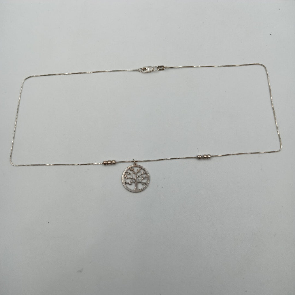 CADENA, DIJE PLATA 3 GRMS (SEMINUEVO)