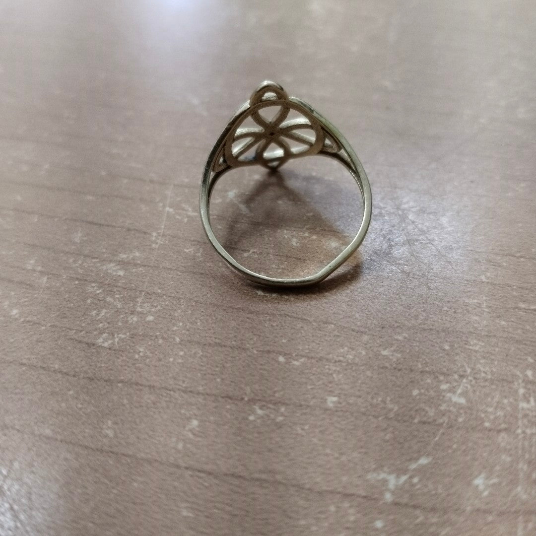 ANILLO ORO 14 K 2.3 GRMS (SEMINUEVO)