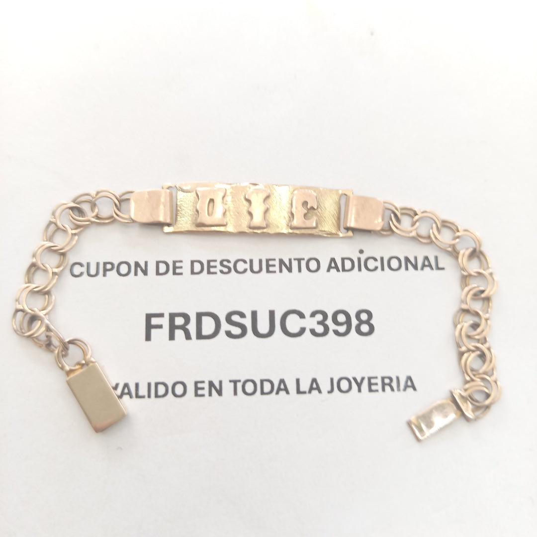 ESCLAVA ORO 8 K 4.9 GRMS (SEMINUEVO)