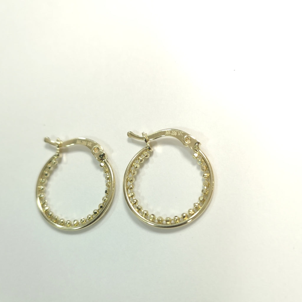 ARRACADAS ORO 14K 1.7 (NUEVO)