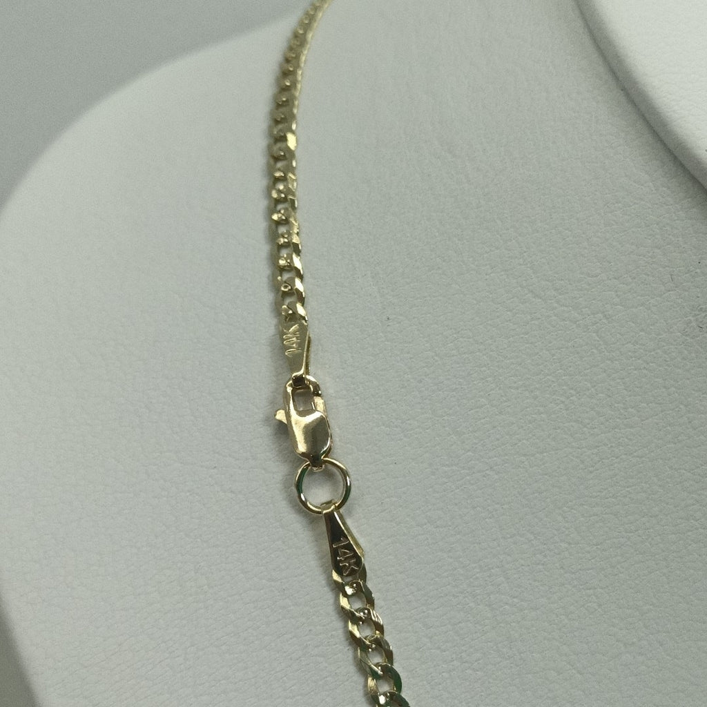 CADENA ESLABONES 7.91GR 55 CM 14K (NUEVO)