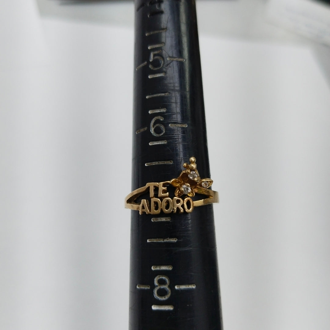 ANILLITO ORO 10 K 2.3 GRMS (SEMINUEVO)