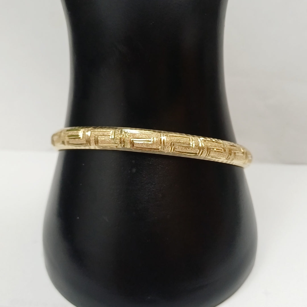 PULSERA RIGIDA ORO 14 K 6.8 GRMS (SEMINUEVO)