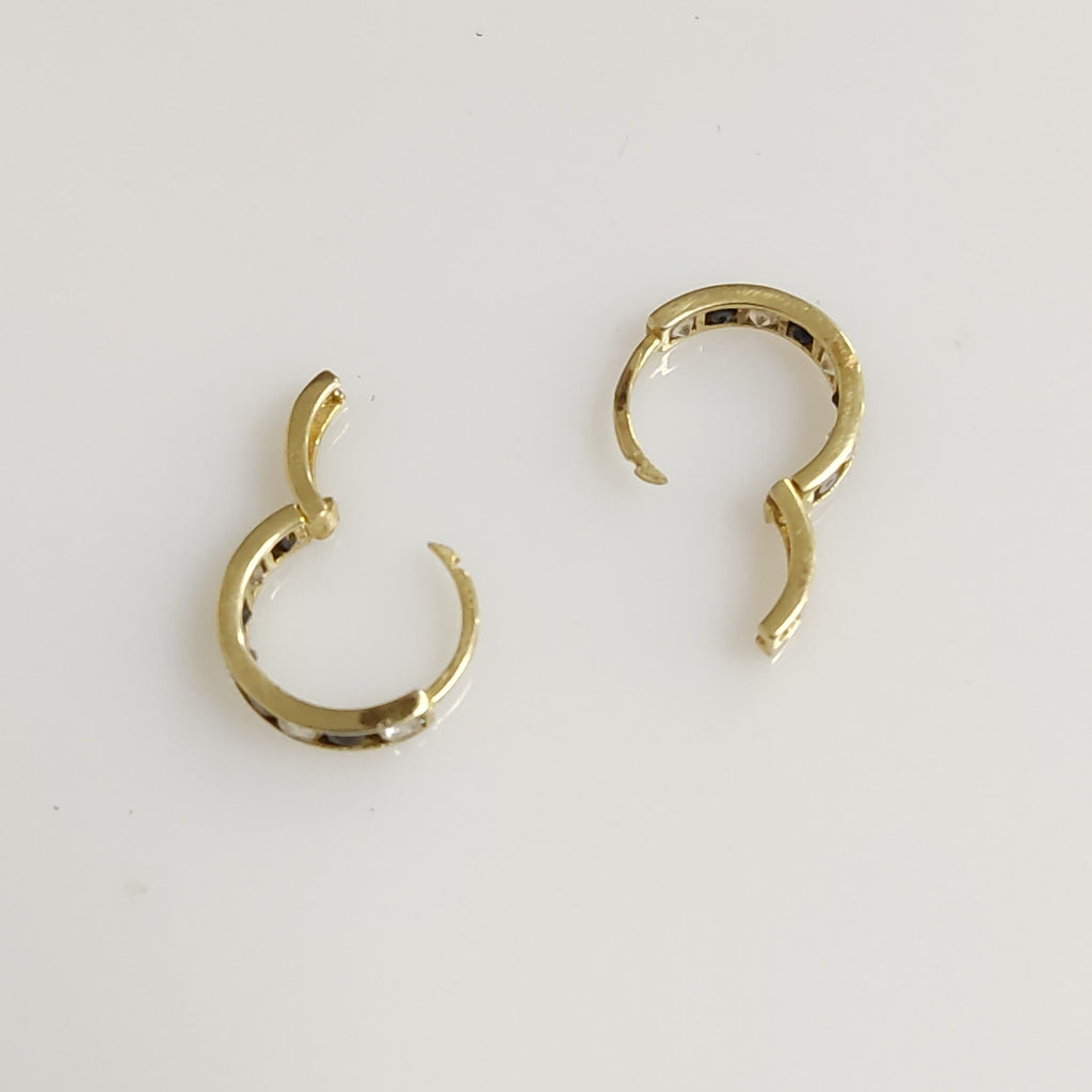 ARRACADAS PAR ORO 14 K 1.3 GRMS (SEMINUEVO)