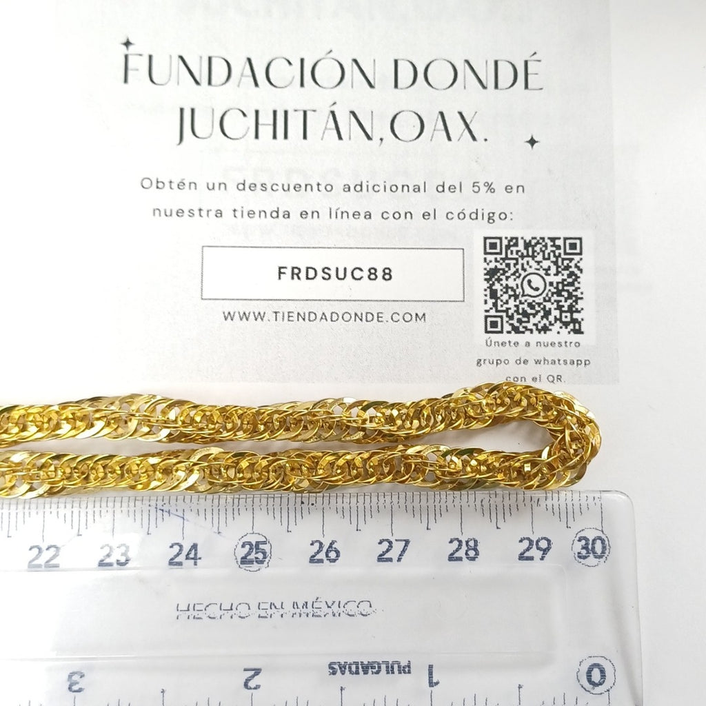 LASO ORO 10 K 30.2 GRMS (SEMINUEVO)