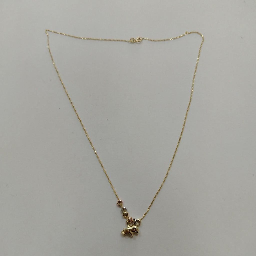 GARGANTILLA ORO 10 K 1,40 GRMS (SEMINUEVO)
