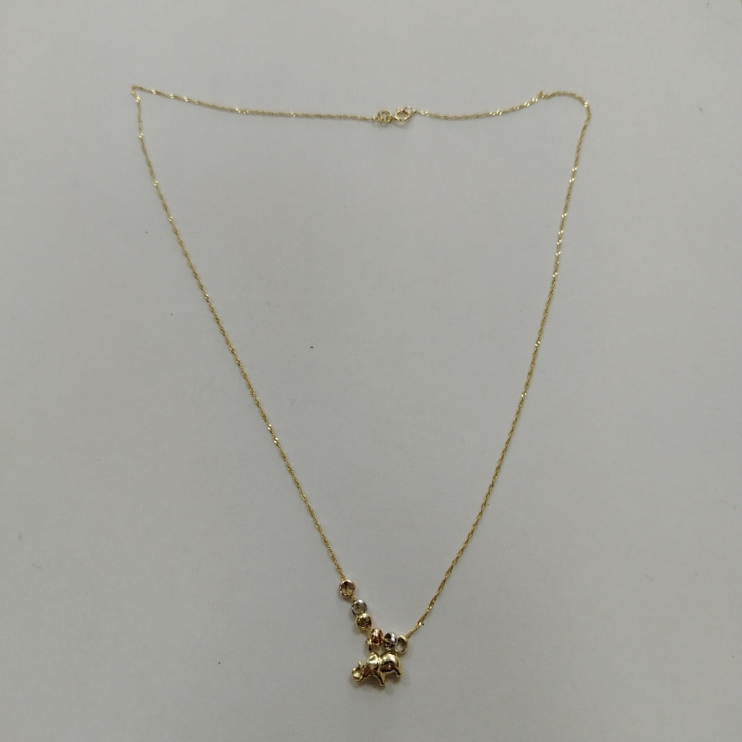 GARGANTILLA ORO 10 K 1,40 GRMS (SEMINUEVO)