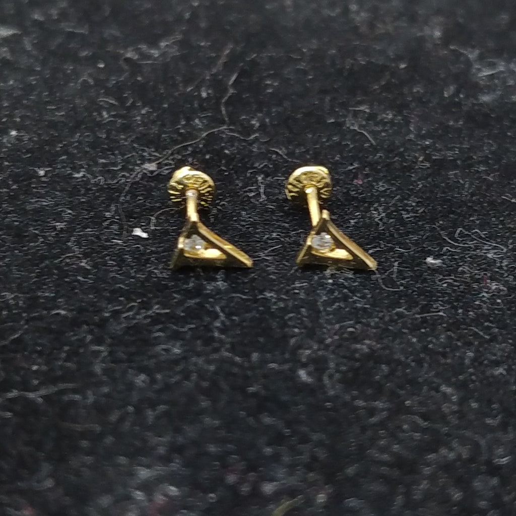 BROQUELES PAR ORO 14 K 0,40 GRMS (SEMINUEVO)