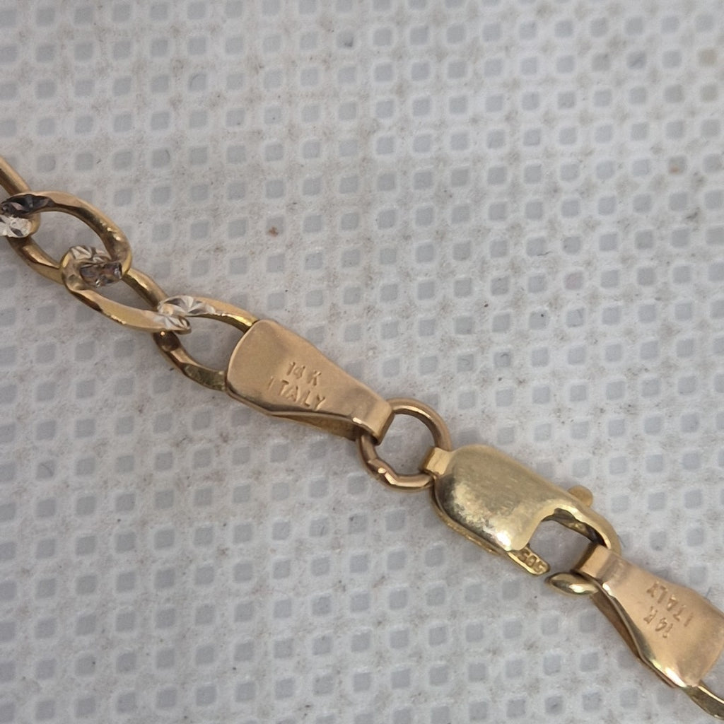 CADENA ORO COMBINADO 14 K 7.8 GRMS (SEMINUEVO)