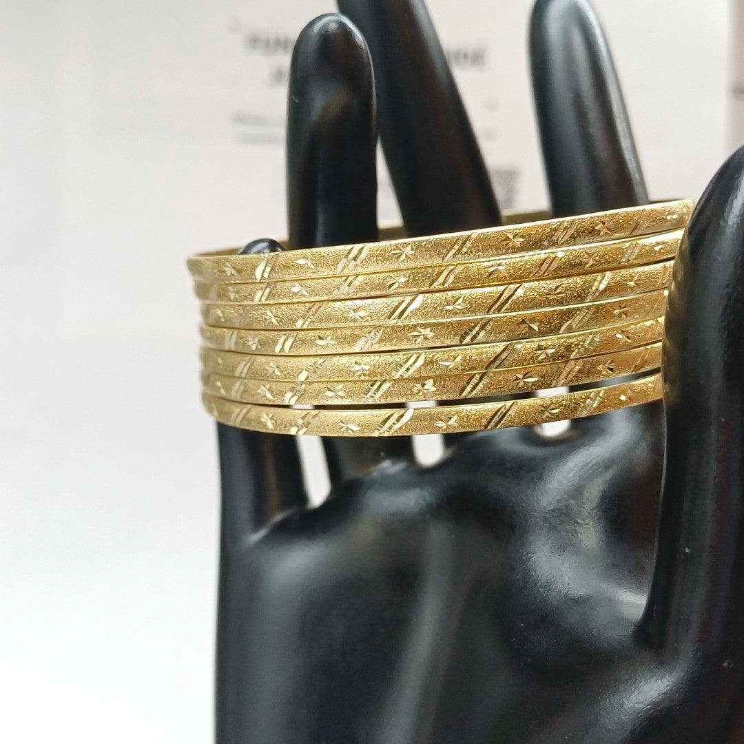 SEMANARIO DE PULSERAS ORO 14 K 44.2 GRMS (SEMINUEVO)