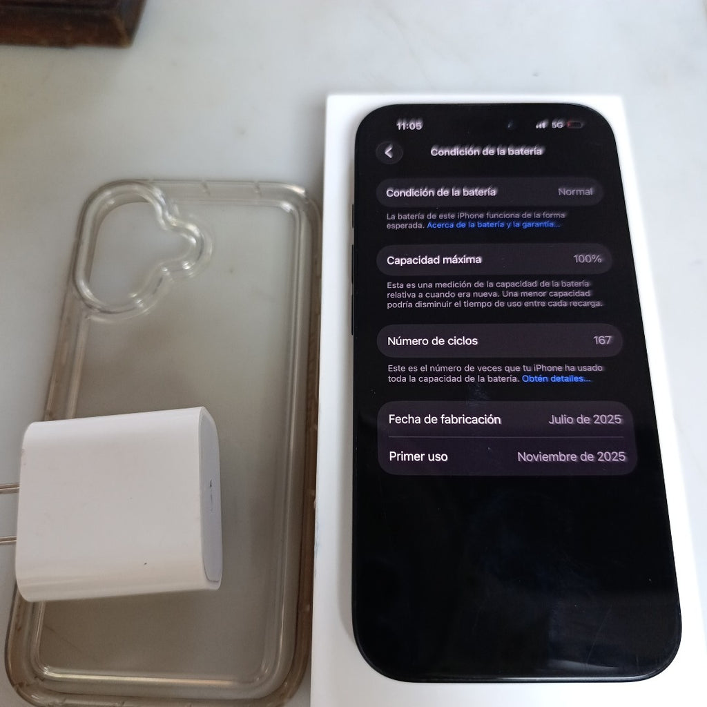 CELULAR APPLE IPHONE 16 A3286 (2024) 128 GB 8 GB RAM (SEMINUEVO)