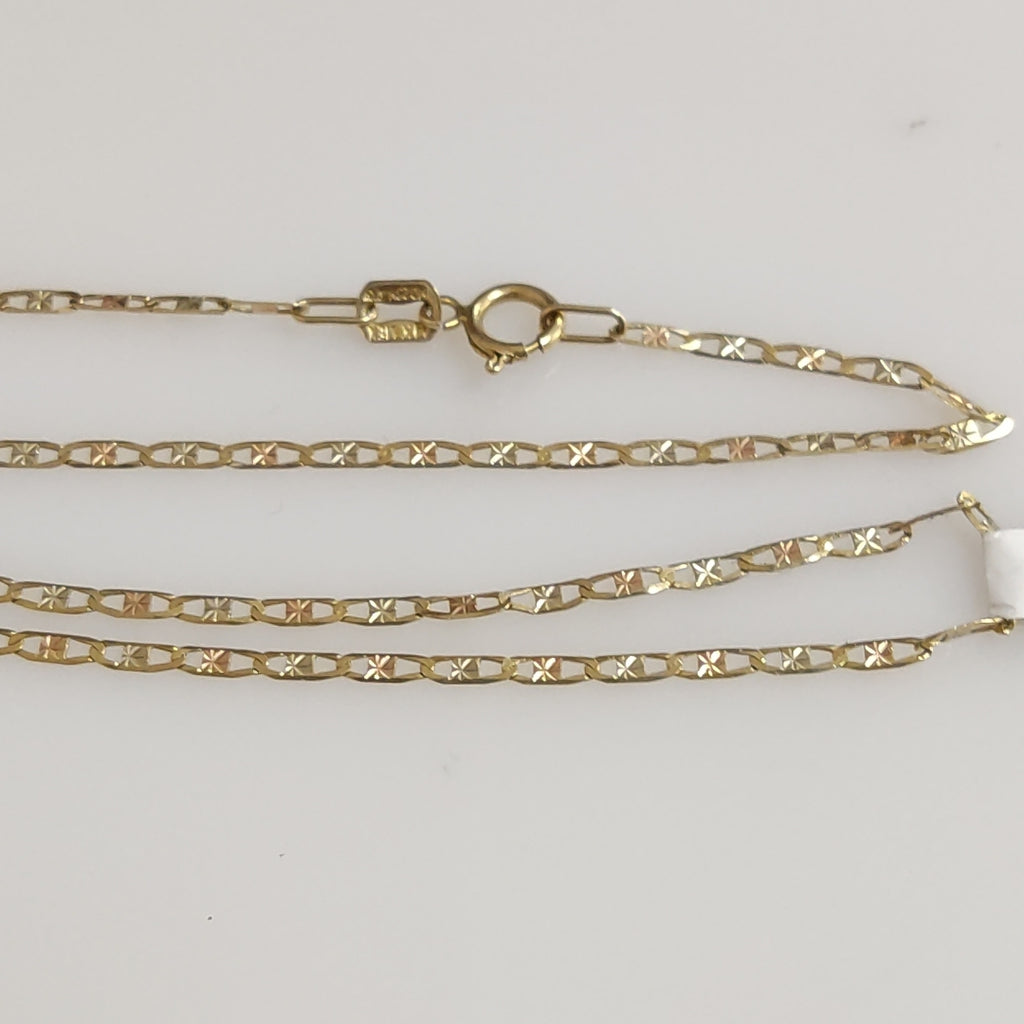 CADENA ORO 14 K 1.2 GRMS (SEMINUEVO)
