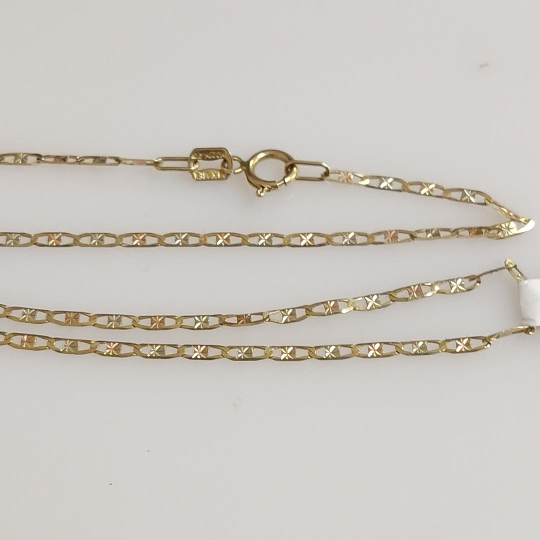 CADENA ORO 14 K 1.2 GRMS (SEMINUEVO)