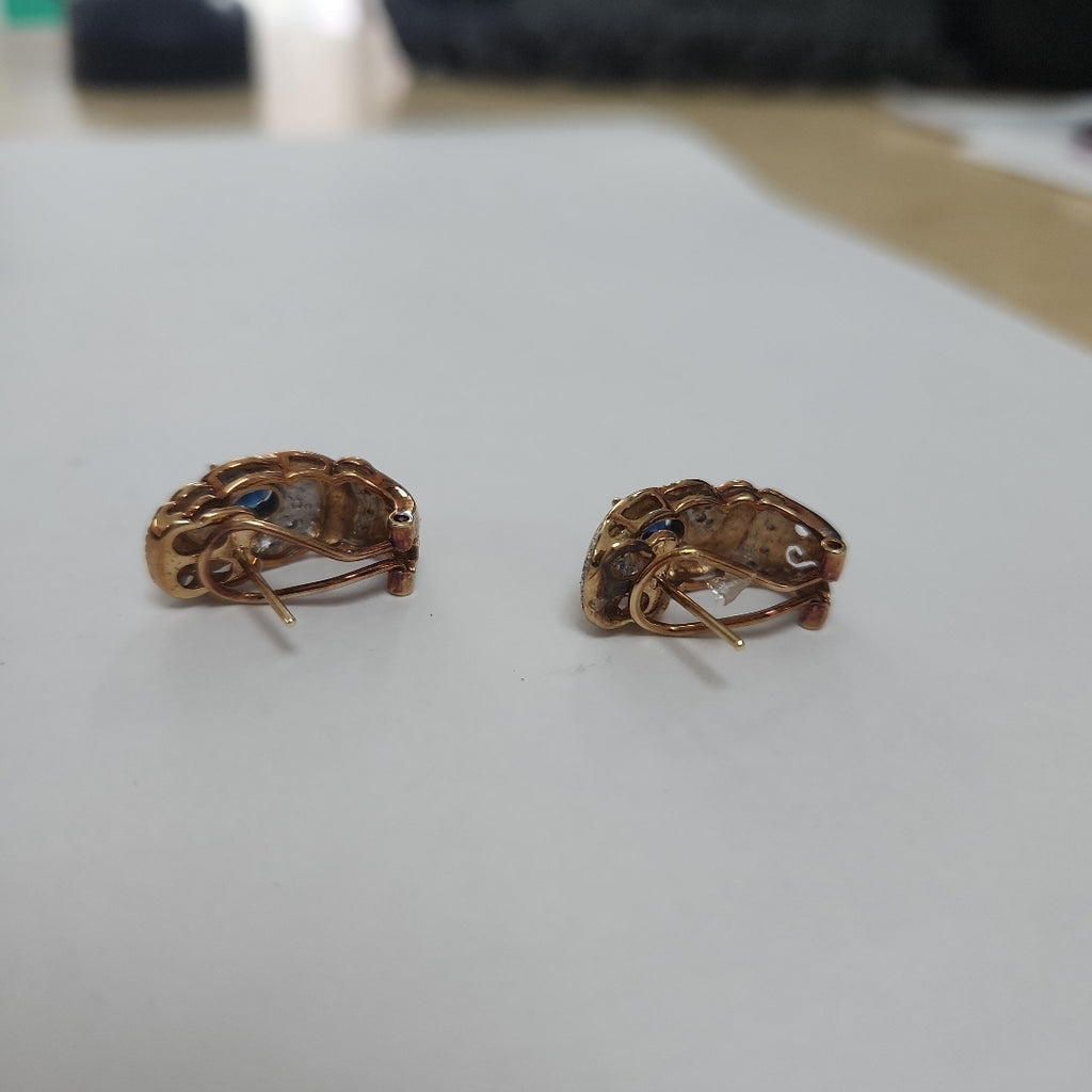 ARETES PAR ORO 14 K 7.8 GRMS (SEMINUEVO)